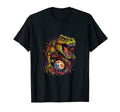 T Rex Playing Soccer Funny Dinosaur T-Shirt - Custom Art Print Men Women - T-Shirt, Sweatshirt, Hoodie