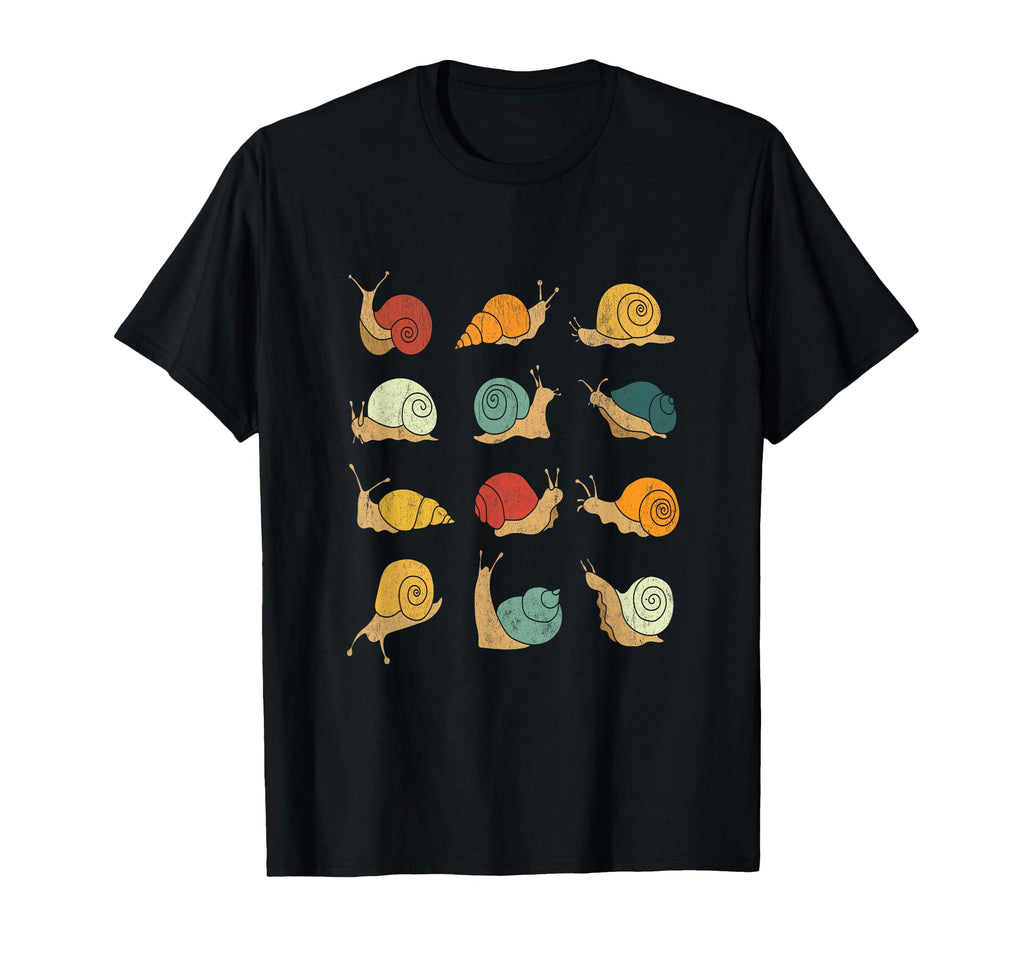 Beautifully Illustrated Snails Snail T-Shirt - Novelty Apparel Men Women - T-Shirt, Sweatshirt, Hoodie