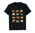 Beautifully Illustrated Snails Snail T-Shirt - Novelty Apparel Men Women - T-Shirt, Sweatshirt, Hoodie
