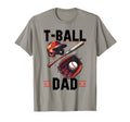 Baseball Player Game Day T Ball Dad T-Shirt - Novelty Apparel Men Women - T-Shirt, Sweatshirt, Hoodie