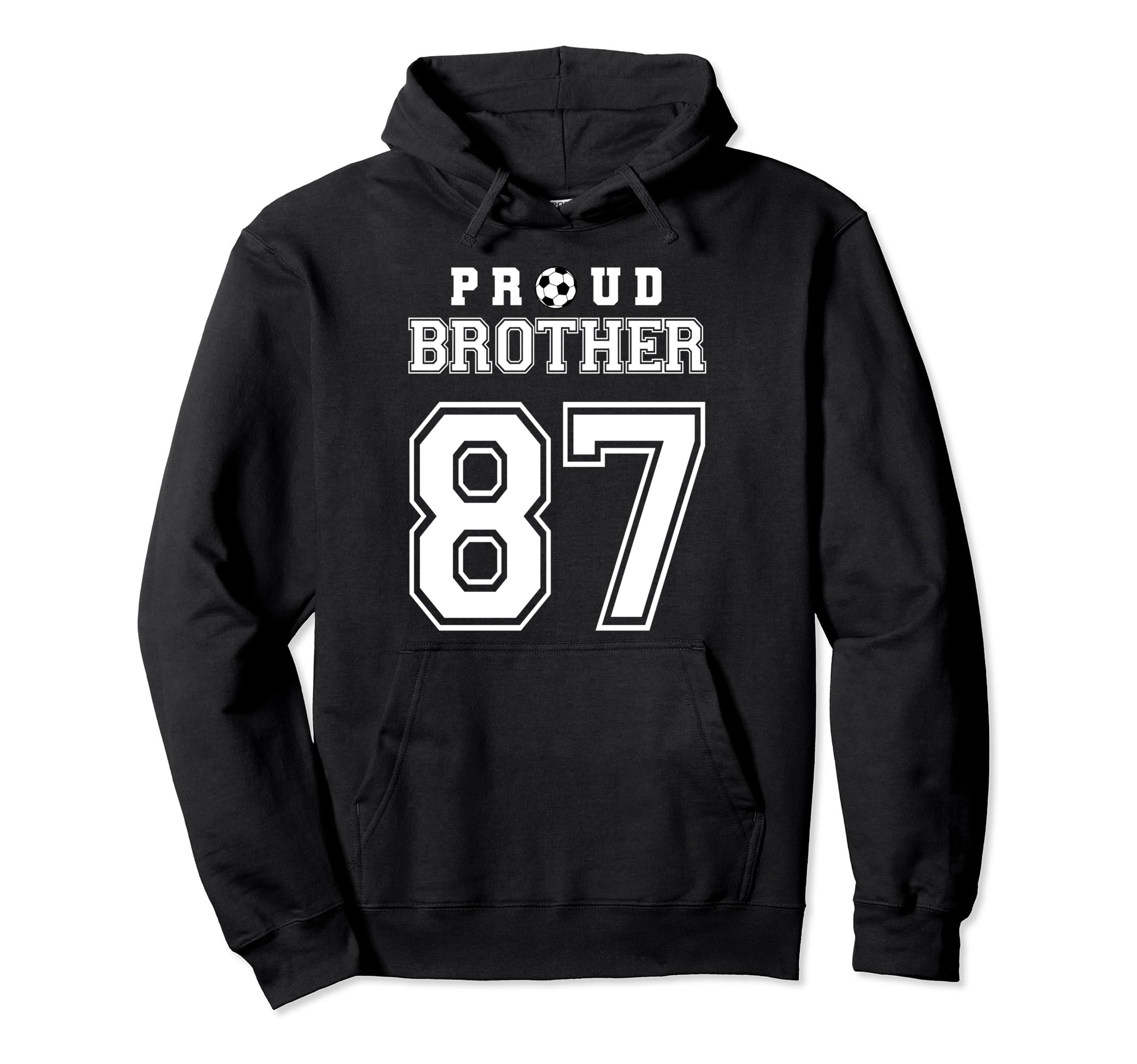 Number 87 Custom Proud Soccer Futbol Hoodie - Custom Art Print Unisex - T-Shirt, Sweatshirt, Hoodie
