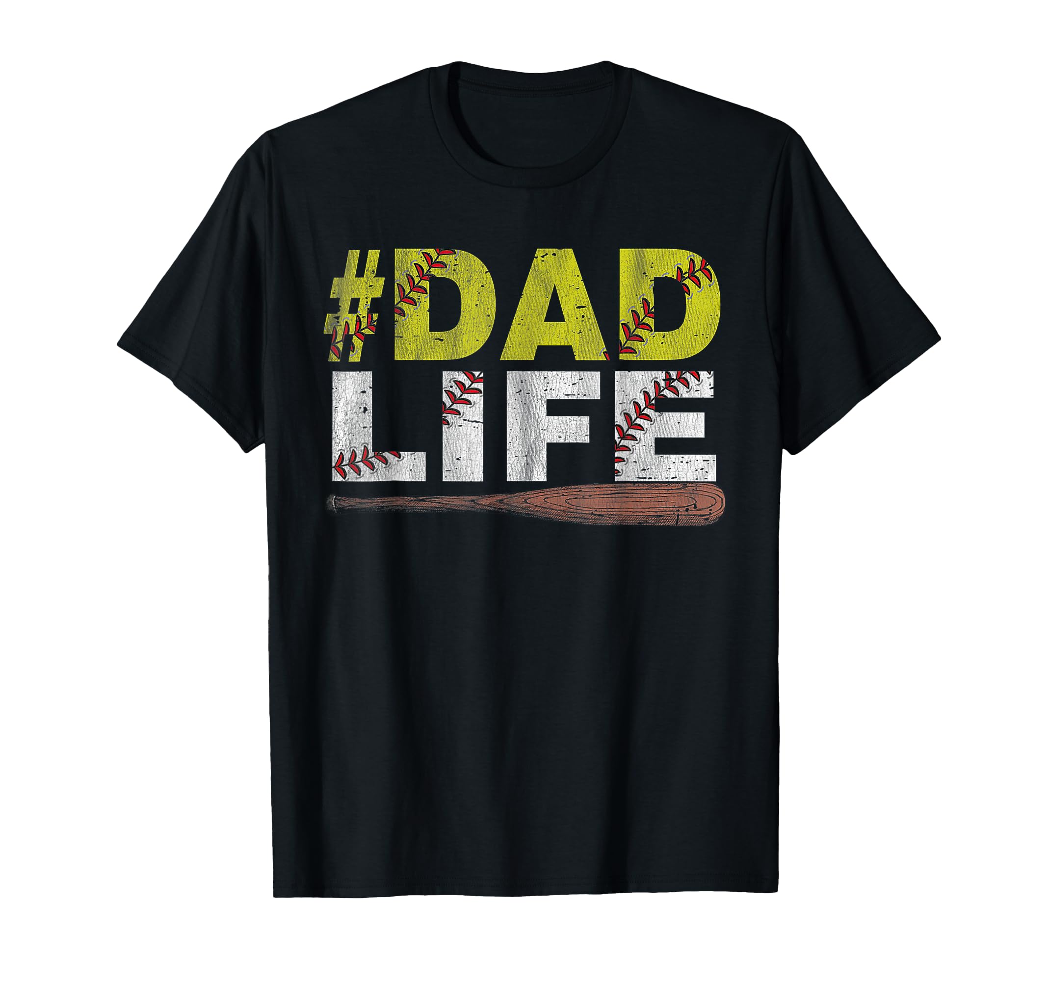 Funny Dad Life Softball Baseball Daddy T-Shirt - Novelty Apparel Men Women - T-Shirt, Sweatshirt, Hoodie