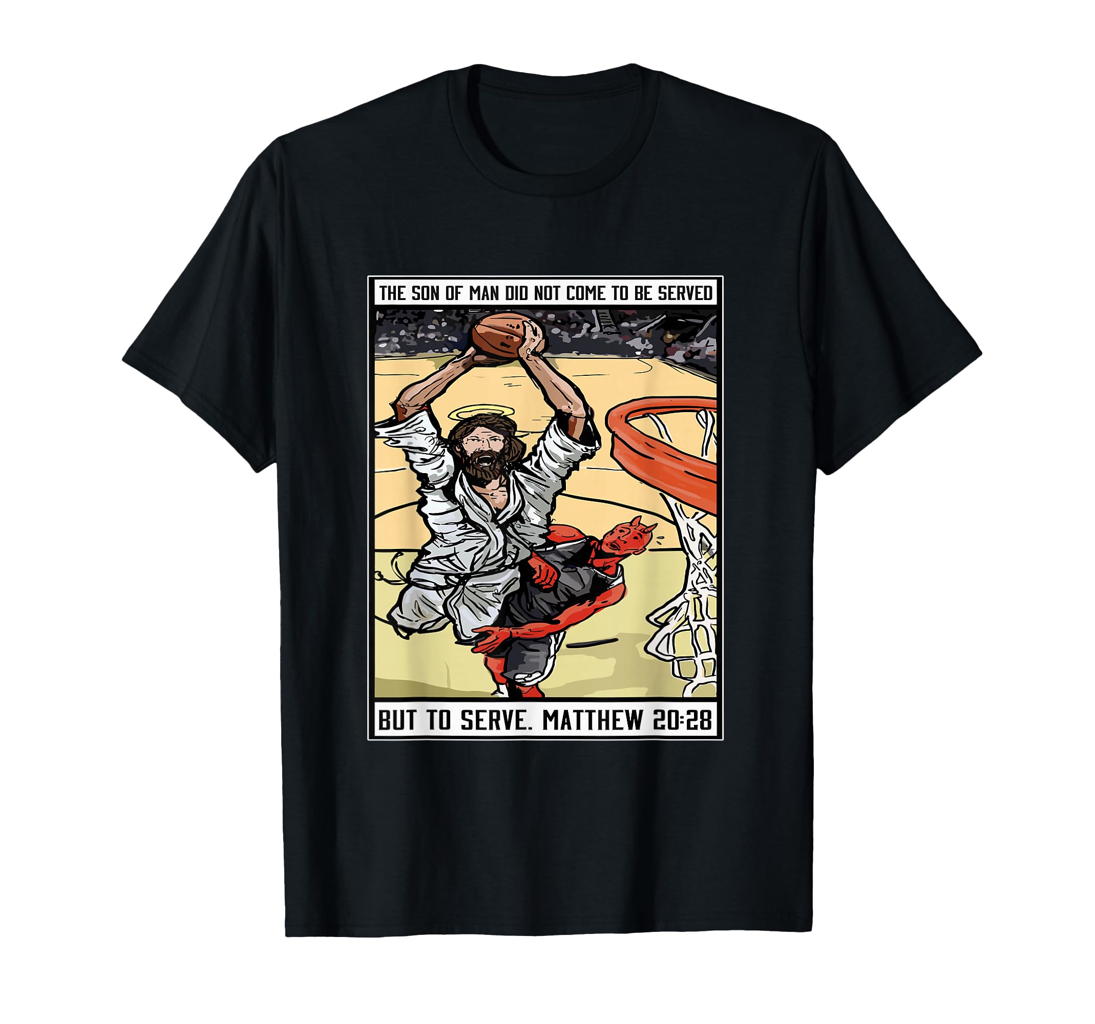 Funny Jesus Christian Playing T-Shirt - Casual Everyday Wear for Adults - T-Shirt, Sweatshirt, Hoodie