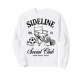 Sideline Social Club Cheer Snack Sweatshirt - Minimalist Print Unisex - T-Shirt, Sweatshirt, Hoodie