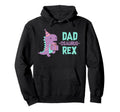 Dad Dinosaur Family Matching Birthday Hoodie - Trendy Graphic for Adults - T-Shirt, Sweatshirt, Hoodie