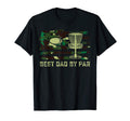 Camouflage American Flag Disc Golf Dad T-Shirt - Trendy Graphic Unisex - T-Shirt, Sweatshirt, Hoodie