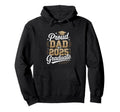 Proud Dad 2025 Graduate Honor Hoodie - Aesthetic Graphic for Adults - T-Shirt, Sweatshirt, Hoodie