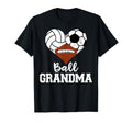 Ball Grandma Funny Volleyball Soccer T-Shirt - Unique Graphic Men Women - T-Shirt, Sweatshirt, Hoodie