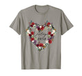 Happy Birthday 1958 Birthday Floral Flower T-Shirt - Trendy Graphic Unisex - T-Shirt, Sweatshirt, Hoodie