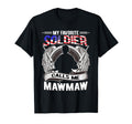 My Favorite Soldier Calls Me Mawmaw T-Shirt - Minimalist Print for Adults - T-Shirt, Sweatshirt, Hoodie