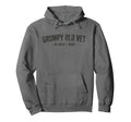 Grumpy Old Vet I Do What I Want Funny Hoodie - Minimalist Print Unisex - T-Shirt, Sweatshirt, Hoodie