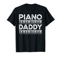Piano Dad Piano Pianist Keyboard T-Shirt - Aesthetic Graphic Men Women - T-Shirt, Sweatshirt, Hoodie