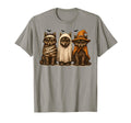 Wolf Halloween Ghost Spooky Fall T-Shirt - Graphic Print for Adults - T-Shirt, Sweatshirt, Hoodie