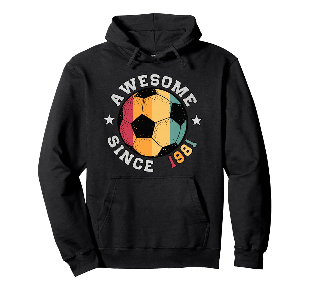 Birthday Soccer Player 45 Year Old Hoodie - Unique Graphic for Adults - T-Shirt, Sweatshirt, Hoodie