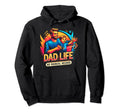 Single Dad Parenting Single Parent Hoodie - Trendy Graphic for Adults - T-Shirt, Sweatshirt, Hoodie