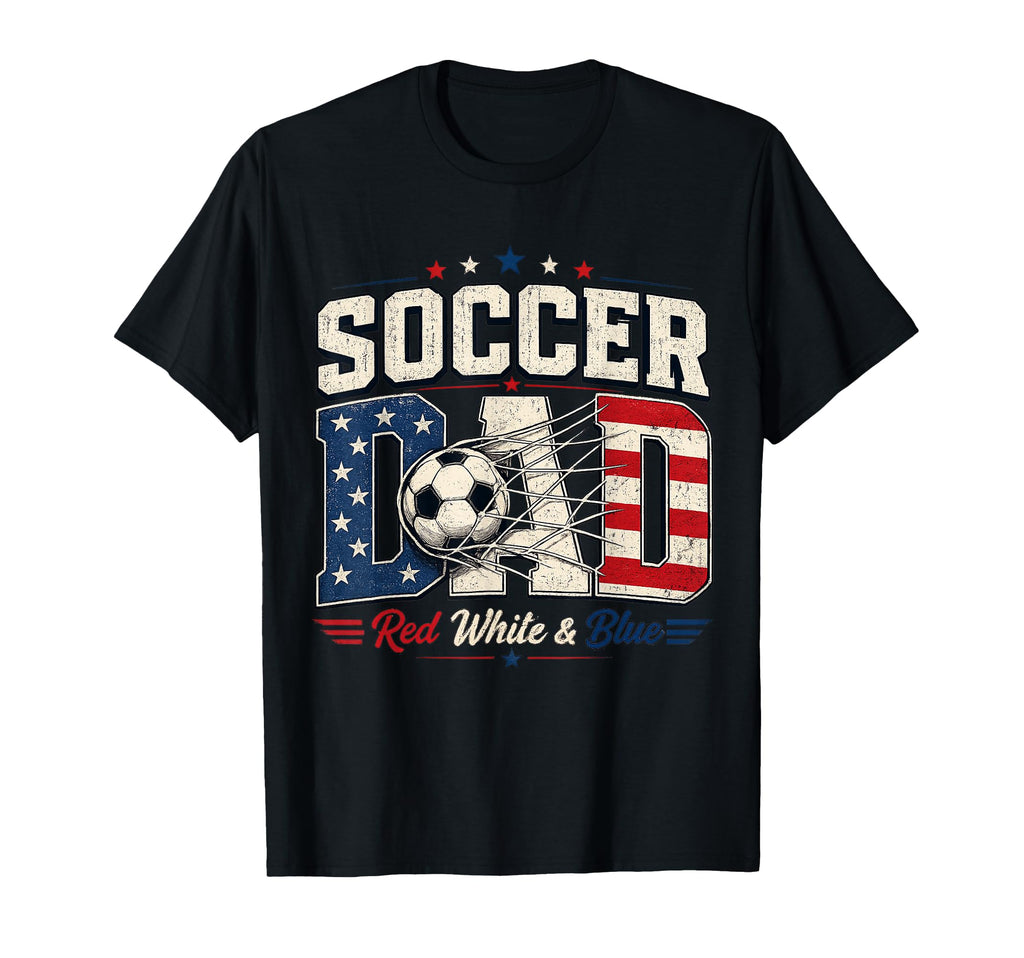 Funny 4Th July Soccer Dad Fathers Day T-Shirt - Trendy Graphic Men Women - T-Shirt, Sweatshirt, Hoodie