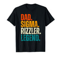 Funny Dad Sigma Rizzler Legend Dad T-Shirt - Minimalist Print for Adults - T-Shirt, Sweatshirt, Hoodie