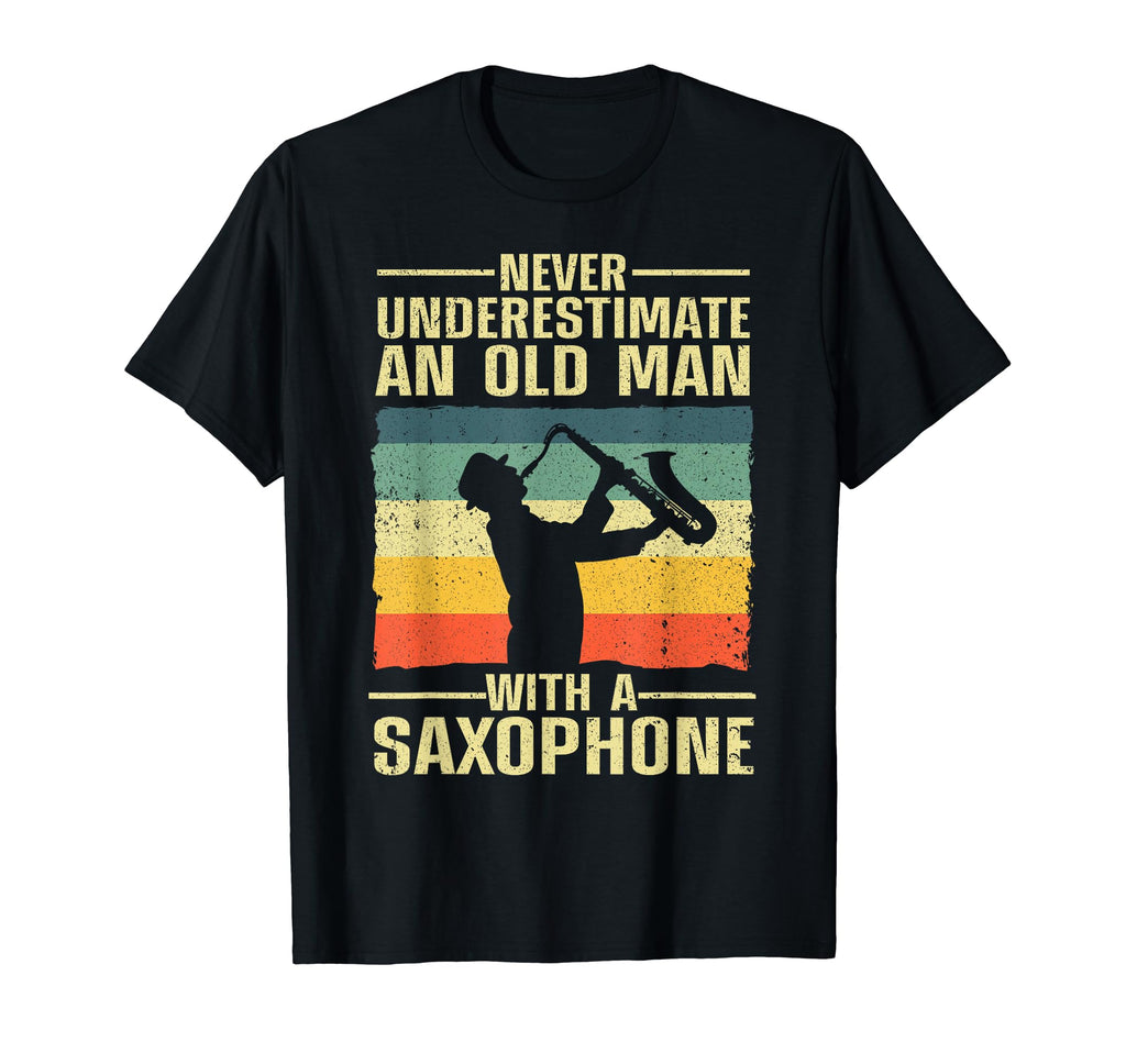 Funny Saxophone Dad Jazz Music T-Shirt - Streetwear Style for Adults - T-Shirt, Sweatshirt, Hoodie