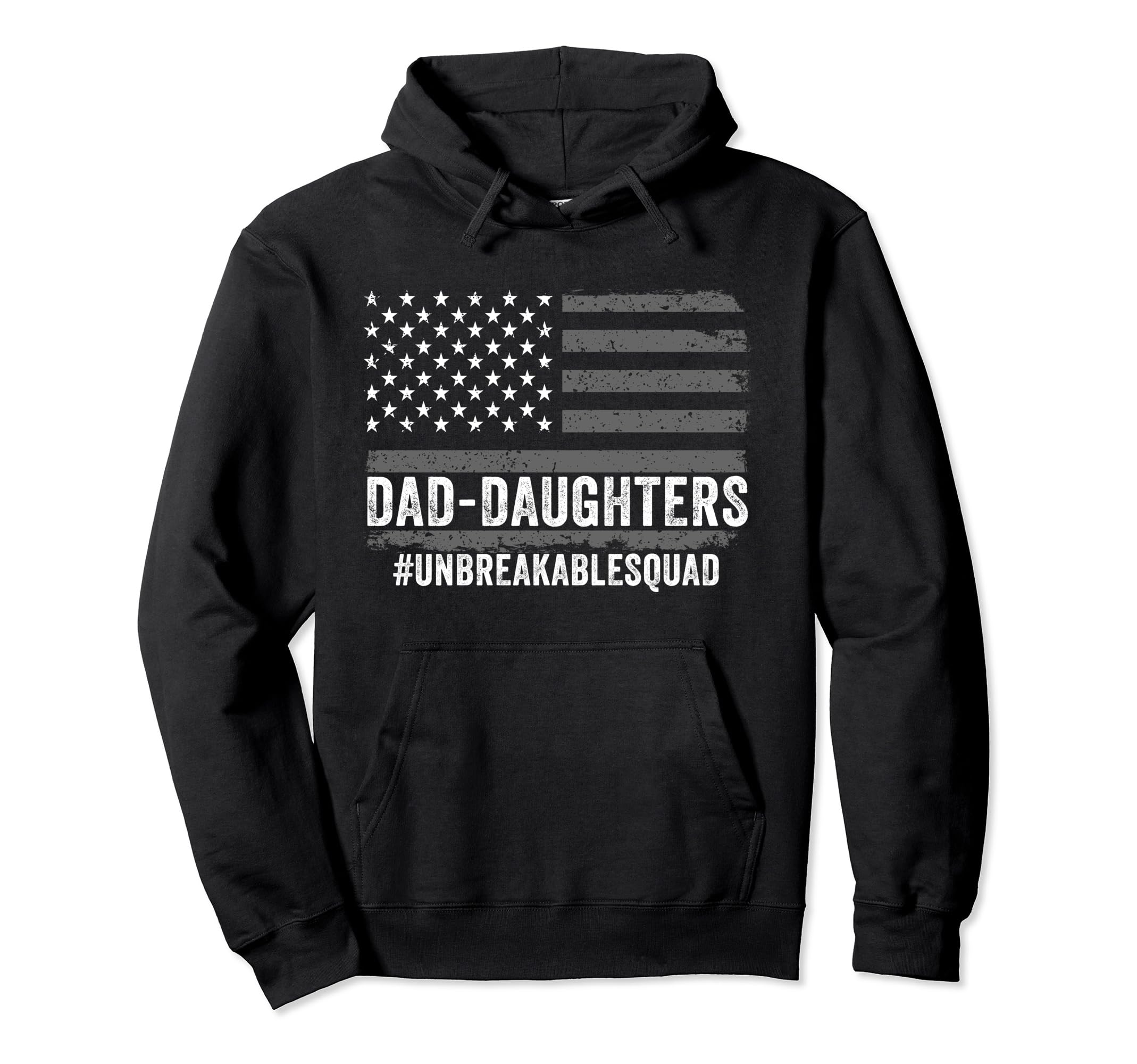 Dad Outnumbered Fathers Day 2024 Dad Hoodie - Custom Art Print for Adults - T-Shirt, Sweatshirt, Hoodie