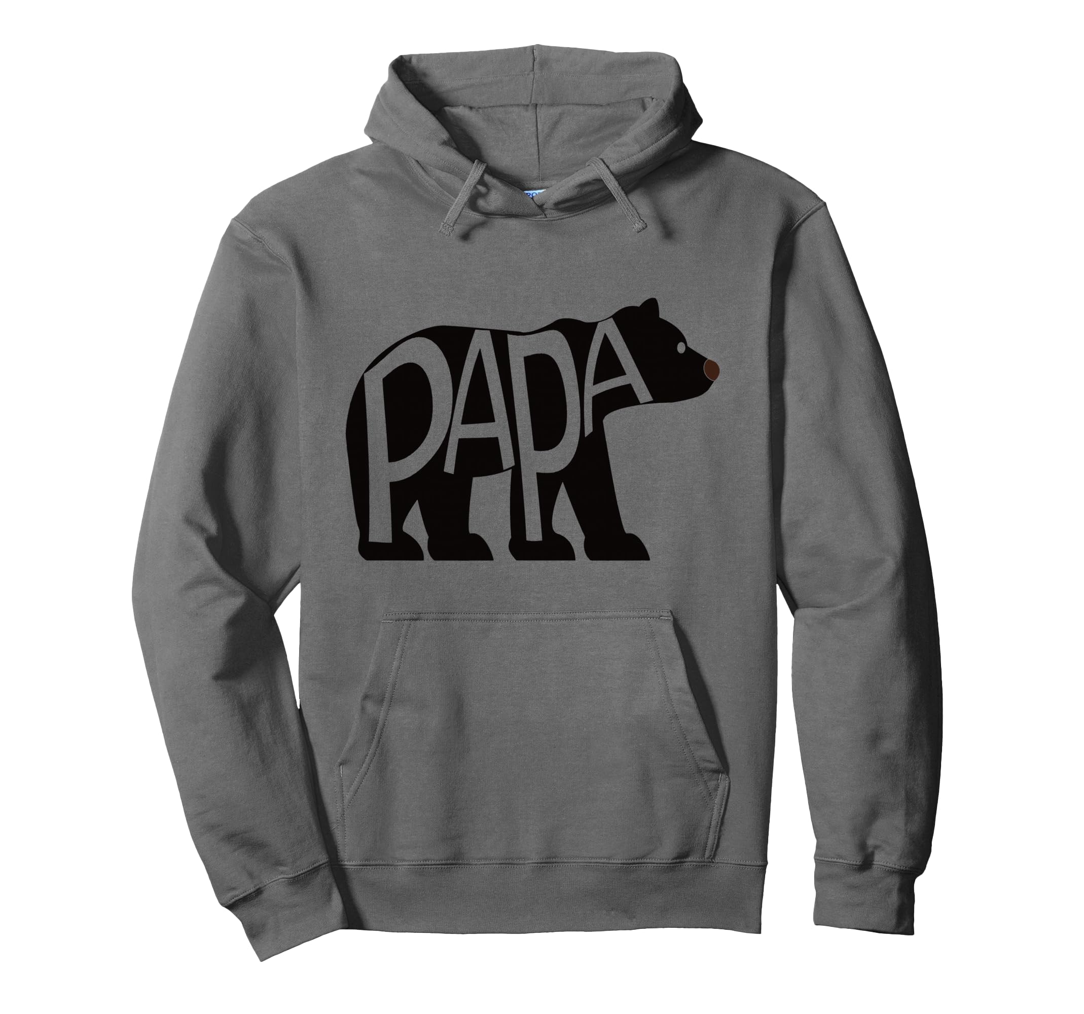 Papa Dad Daddy Bear Hoodie - Custom Art Print for Adults - T-Shirt, Sweatshirt, Hoodie