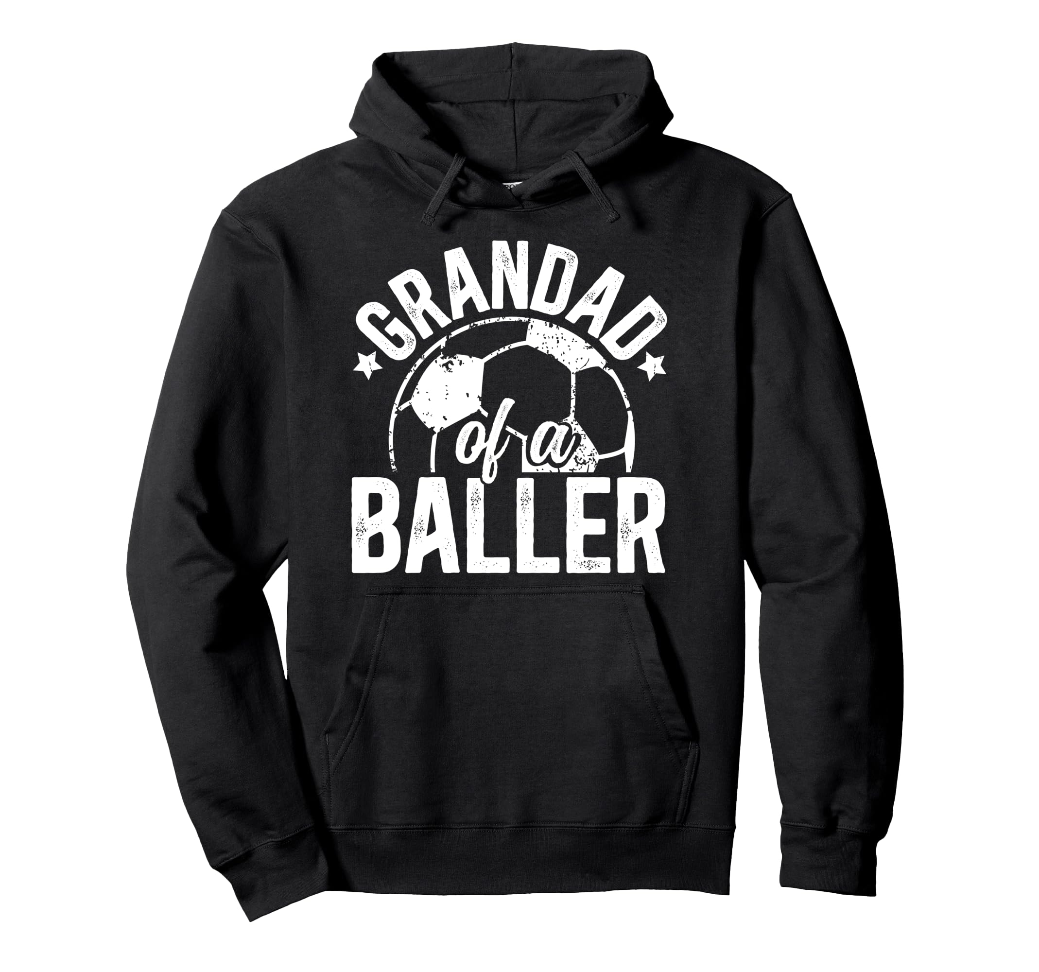 Grandad Baller Soccer Grandad Soccer Hoodie - Unique Graphic Men Women - T-Shirt, Sweatshirt, Hoodie