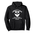 Volleyball Liberos Dad Funny Bearded Hoodie - Minimalist Print Men Women - T-Shirt, Sweatshirt, Hoodie