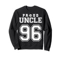 Number 96 Custom Proud Soccer Sweatshirt - Streetwear Style for Adults - T-Shirt, Sweatshirt, Hoodie