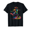 Colorful Funny Soccer Player Fan Dad T-Shirt - Novelty Apparel Men Women - T-Shirt, Sweatshirt, Hoodie