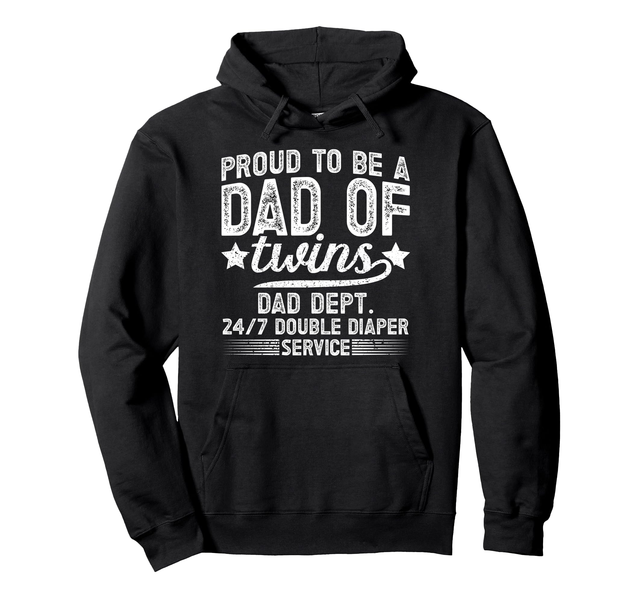 Proud To Be Dad Twins Twin Dad Twin Hoodie - Novelty Apparel Men Women - T-Shirt, Sweatshirt, Hoodie