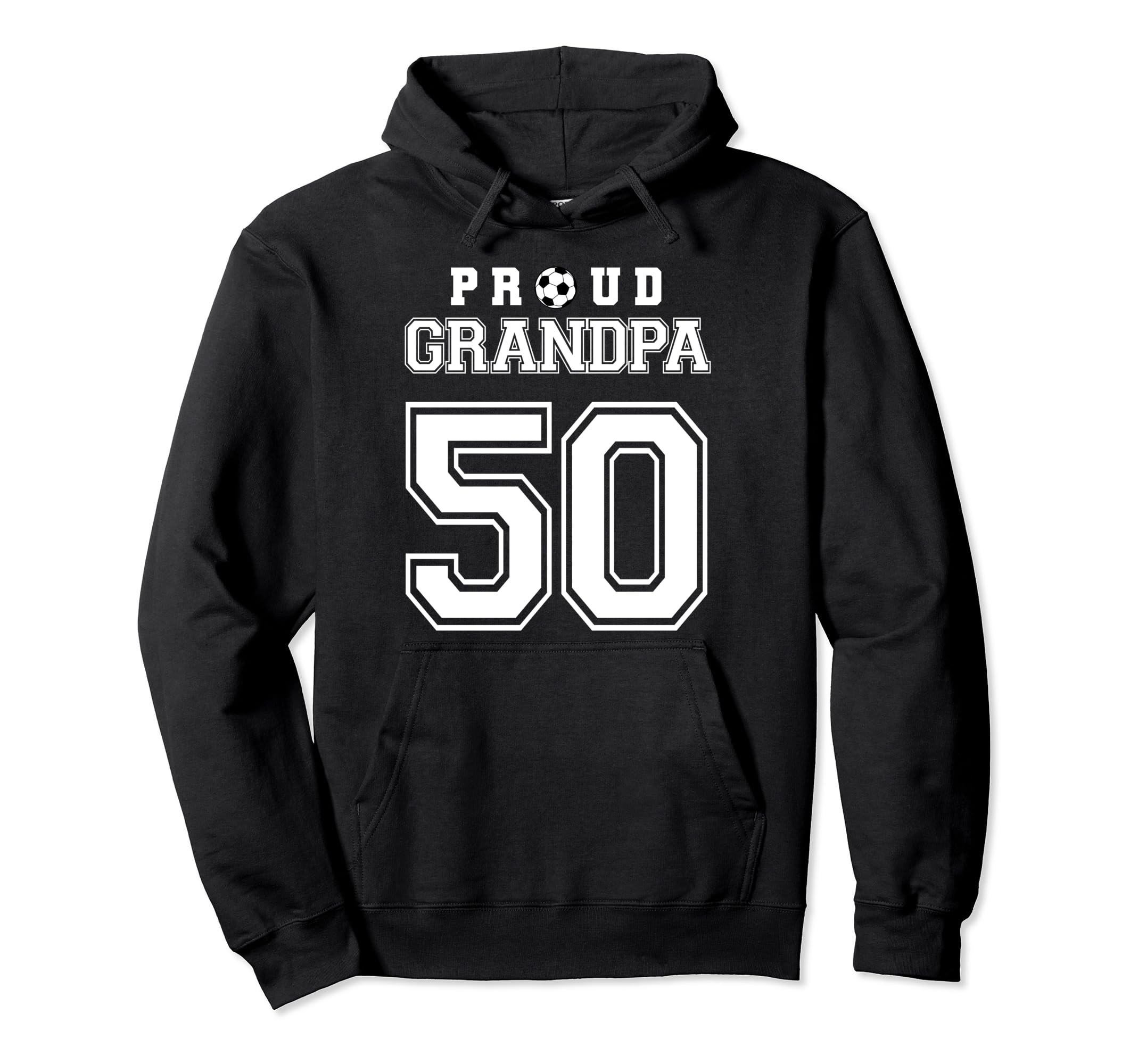 Number 50 Custom Proud Soccer Futbol Hoodie - Trendy Graphic for Adults - T-Shirt, Sweatshirt, Hoodie