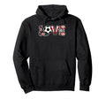 Love Soccer Ball Sports Soccer Player Hoodie - Streetwear Style Unisex - T-Shirt, Sweatshirt, Hoodie