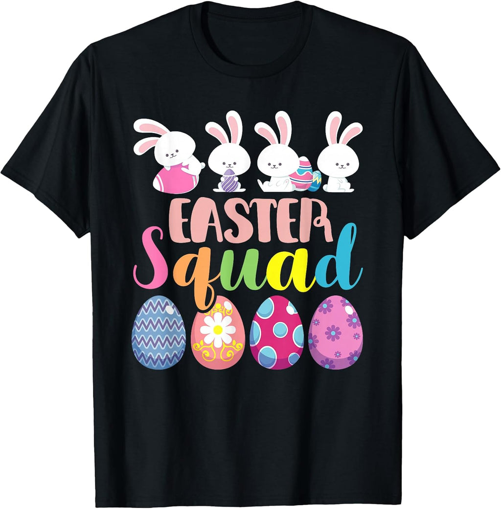 Happy Easter Bunny Squad 2026 - Adult & Kids T-Shirts, Sweatshirts & Hoodies apparel design preview 1