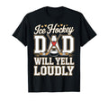 Ice Hockey Dad Fathers Day Hoodie - Trendy Graphic Unisex - T-Shirt, Sweatshirt, Hoodie