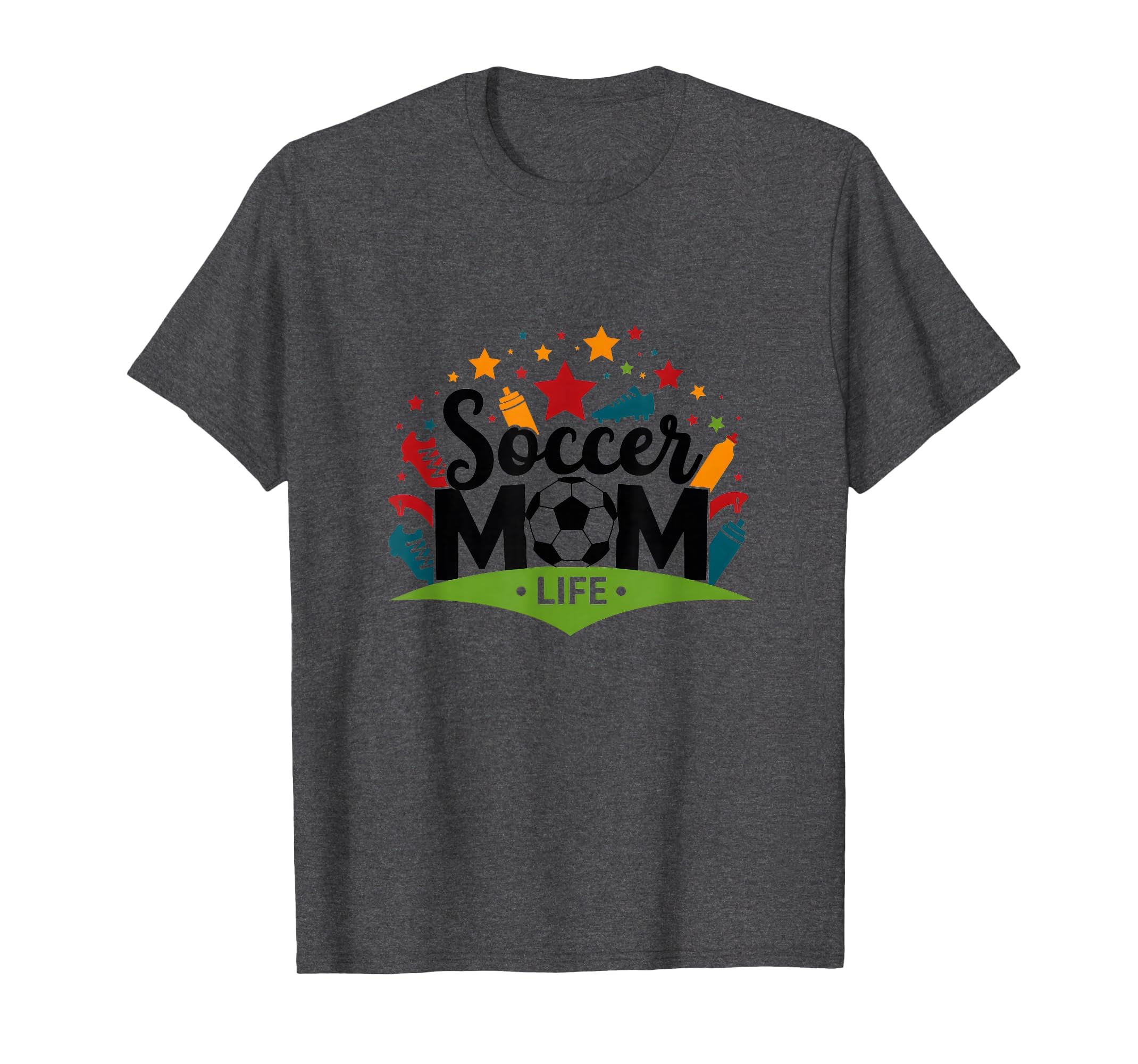 Soccer Mom Life Womens Sports Parent T-Shirt - Graphic Print for Adults - T-Shirt, Sweatshirt, Hoodie