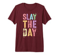 Slay Day Competition Game Match Cheer T-Shirt - Unique Graphic Men Women - T-Shirt, Sweatshirt, Hoodie
