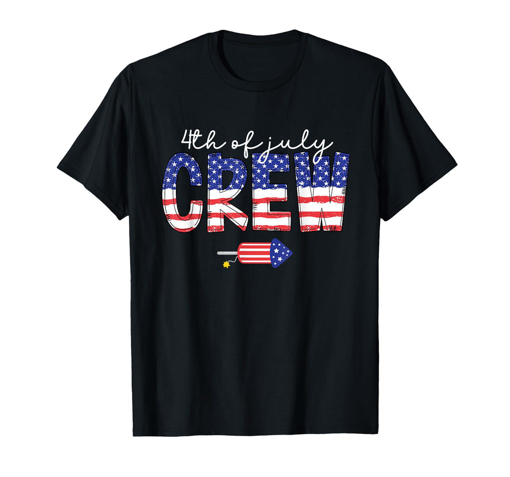 4Th July Crew Matching Family T-Shirt - Casual Everyday Wear Men Women - T-Shirt, Sweatshirt, Hoodie