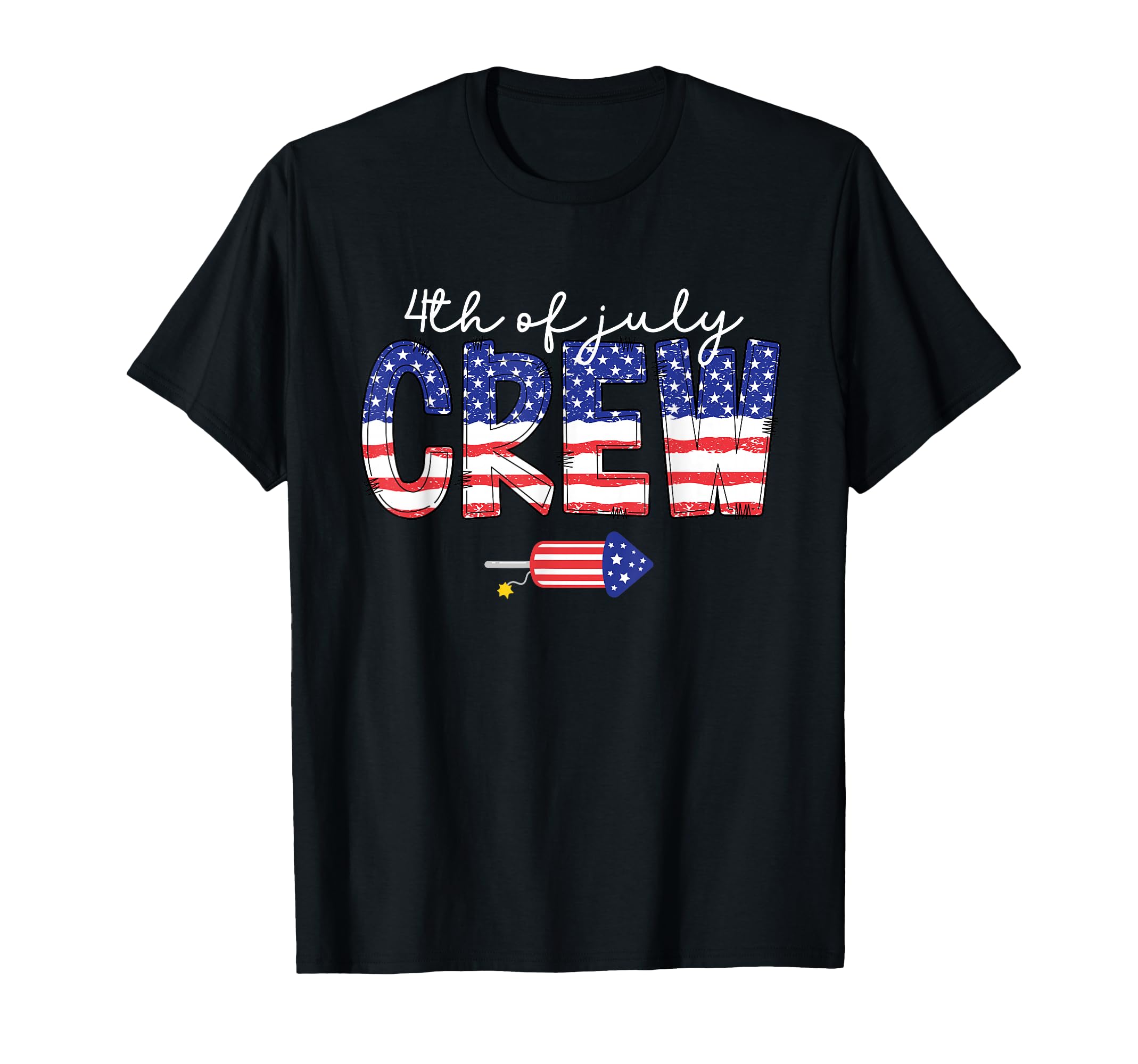 4Th July Crew Matching Family T-Shirt - Casual Everyday Wear Men Women - T-Shirt, Sweatshirt, Hoodie