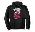 Loudest Soccer Mom Soccer Mother Hoodie - Streetwear Style Unisex - T-Shirt, Sweatshirt, Hoodie