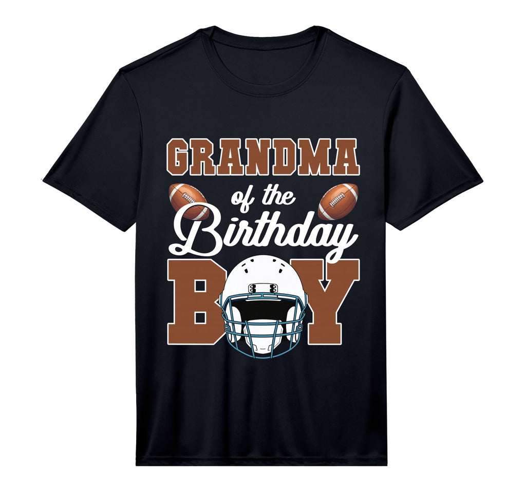 Grandma Birthday Football Party Family T-Shirt - Streetwear Style Unisex - T-Shirt, Sweatshirt, Hoodie