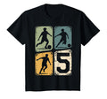 5Th Birthday 5 Soccer Player Soccer Ball T-Shirt - Streetwear Style Unisex - T-Shirt, Sweatshirt, Hoodie