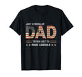 Just Regular Dad Trying Not To Raise T-Shirt - Aesthetic Graphic Unisex - T-Shirt, Sweatshirt, Hoodie