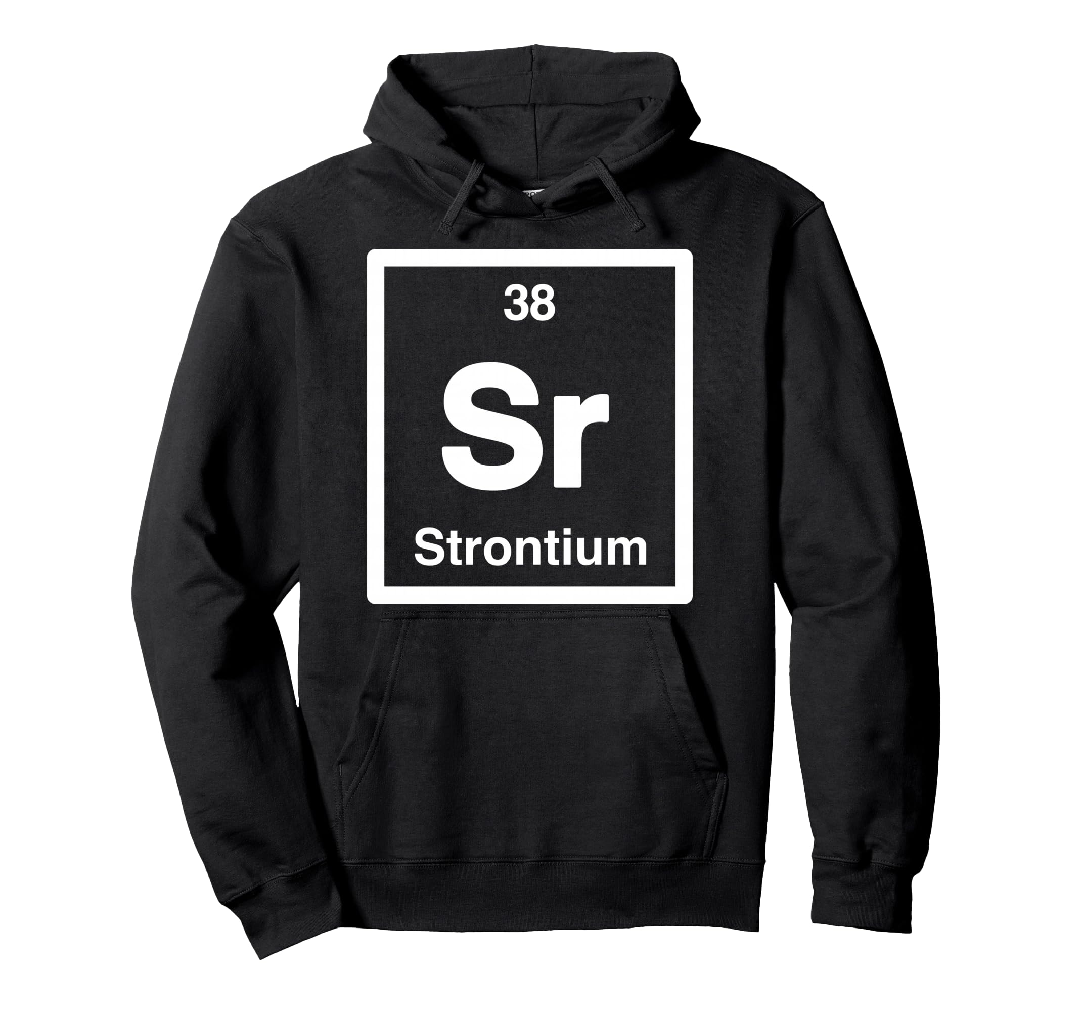Strontium Sr Periodic Table Elements Hoodie - Aesthetic Graphic Men Women - T-Shirt, Sweatshirt, Hoodie