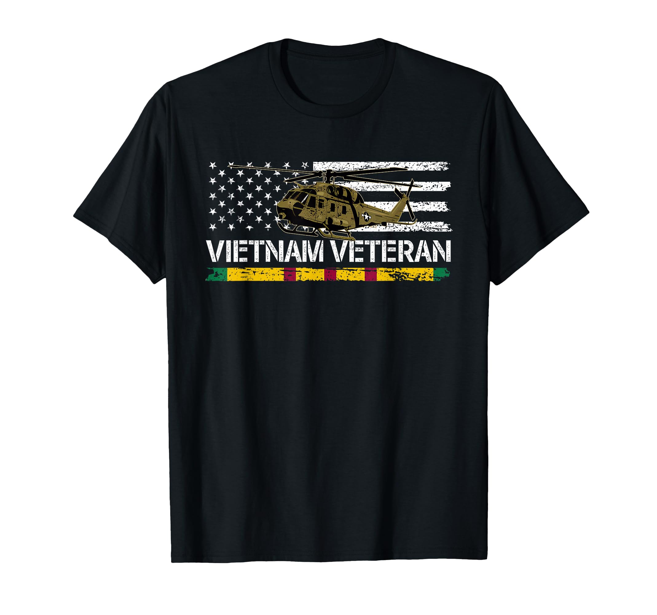 Usa Flag Vietnam Veteran Fathers Day T-Shirt - Aesthetic Graphic Unisex - T-Shirt, Sweatshirt, Hoodie