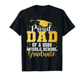 Proud Dad Class 2026 Middle School T-Shirt - Minimalist Print Unisex - T-Shirt, Sweatshirt, Hoodie