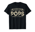 Favorite People Call Me Pops Funny Dad Papa T-Shirt - Graphic Print Unisex - T-Shirt, Sweatshirt, Hoodie