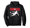 Tunisia Soccer Fans Jersey Proud Tunisia Hoodie - Graphic Print Unisex - T-Shirt, Sweatshirt, Hoodie