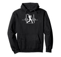 Baseball Player Heartbeat Coach Dad Sport Hoodie - Streetwear Style Unisex - T-Shirt, Sweatshirt, Hoodie