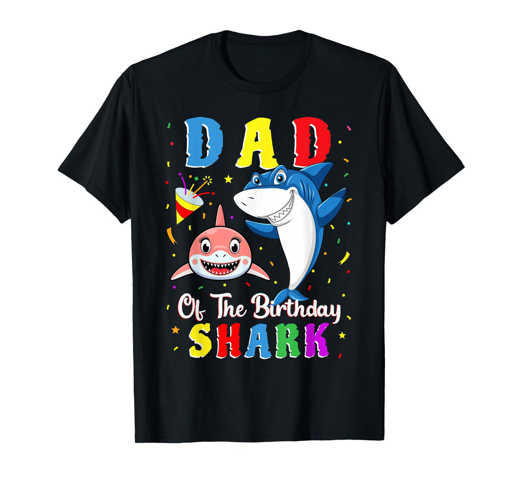 Dad Shark Birthday Family Matching T-Shirt - Unique Graphic for Adults - T-Shirt, Sweatshirt, Hoodie
