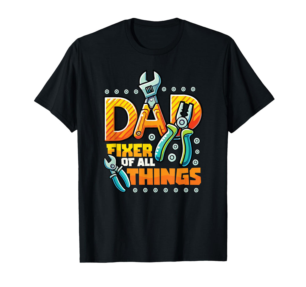 Fixer All Things Handyman Repair Tools T-Shirt - Trendy Graphic Men Women - T-Shirt, Sweatshirt, Hoodie