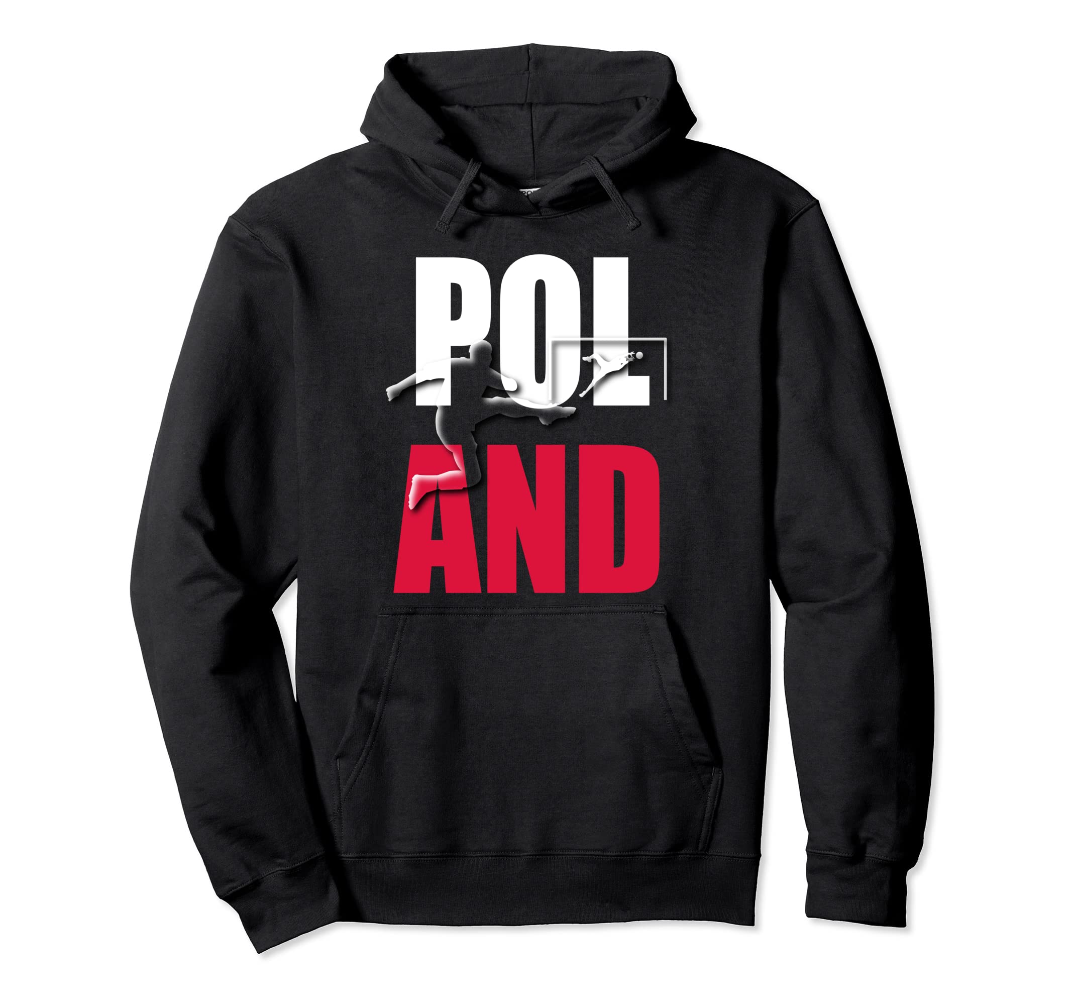 Poland Football Jersey National Flag Hoodie - Fun Novelty Design Men Women - T-Shirt, Sweatshirt, Hoodie